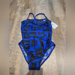 Nike HydraStrongRacerback One-Piece Swimsuit, Small